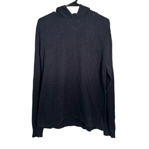 Prana Dark Blue Speckled Hoodie